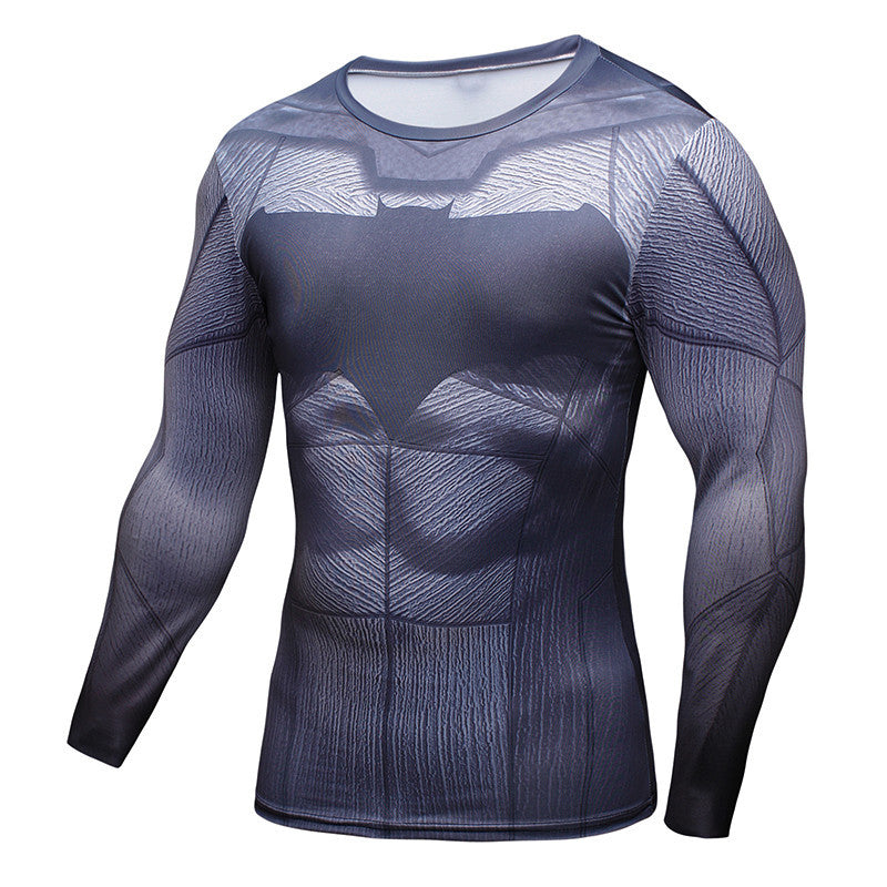 batman long sleeve compression shirt