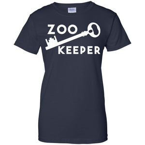 Zookeeper Key Animals Lions Pets Love Exhibits Zoos T-Shirt - Newmeup
