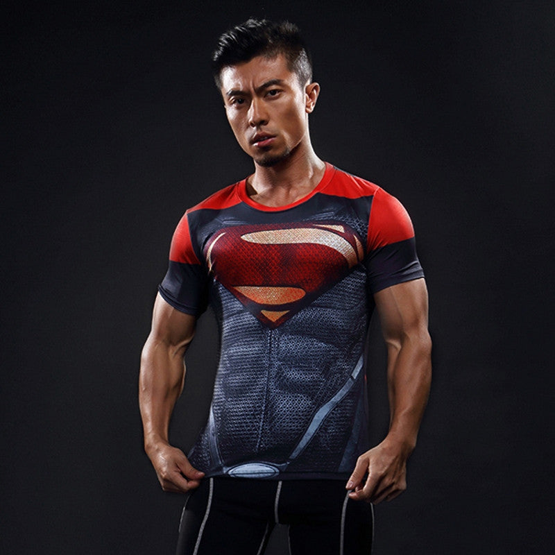 Red Superman Compression Shirt – NewMeup