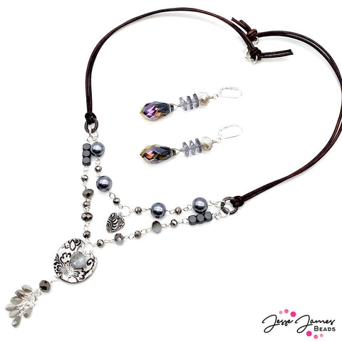 How-To Jewelry Tutorial: Lady Grey Duo – Jesse James Beads
