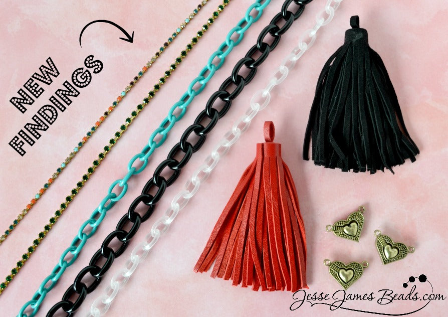 Bright New Findings for Jewelry Making from Jesse James Beads