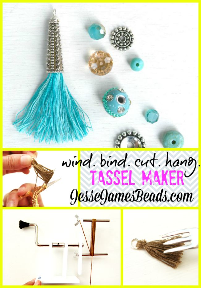 Tassel Takeover! Make Tassel Jewelry – Jesse James Beads