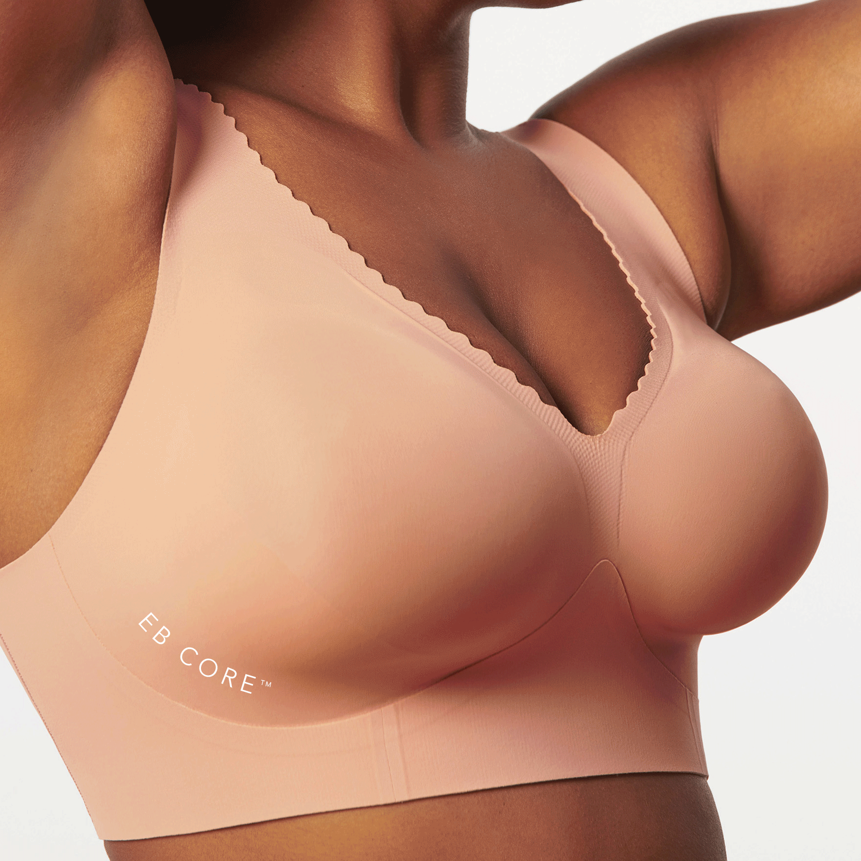 Women's Seamless Wireless Bra Plus Size Invisible Bralette Support  Comfortable Padded Smoothing Bras B C D DD E F