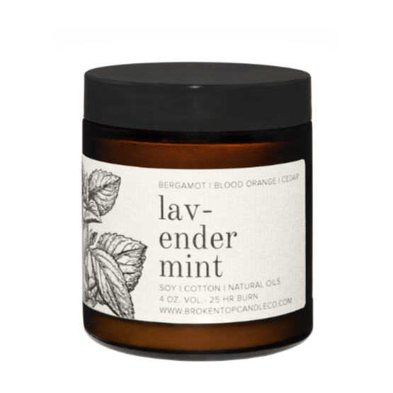 Love You Mom 4oz Lavender Bergamot Candle