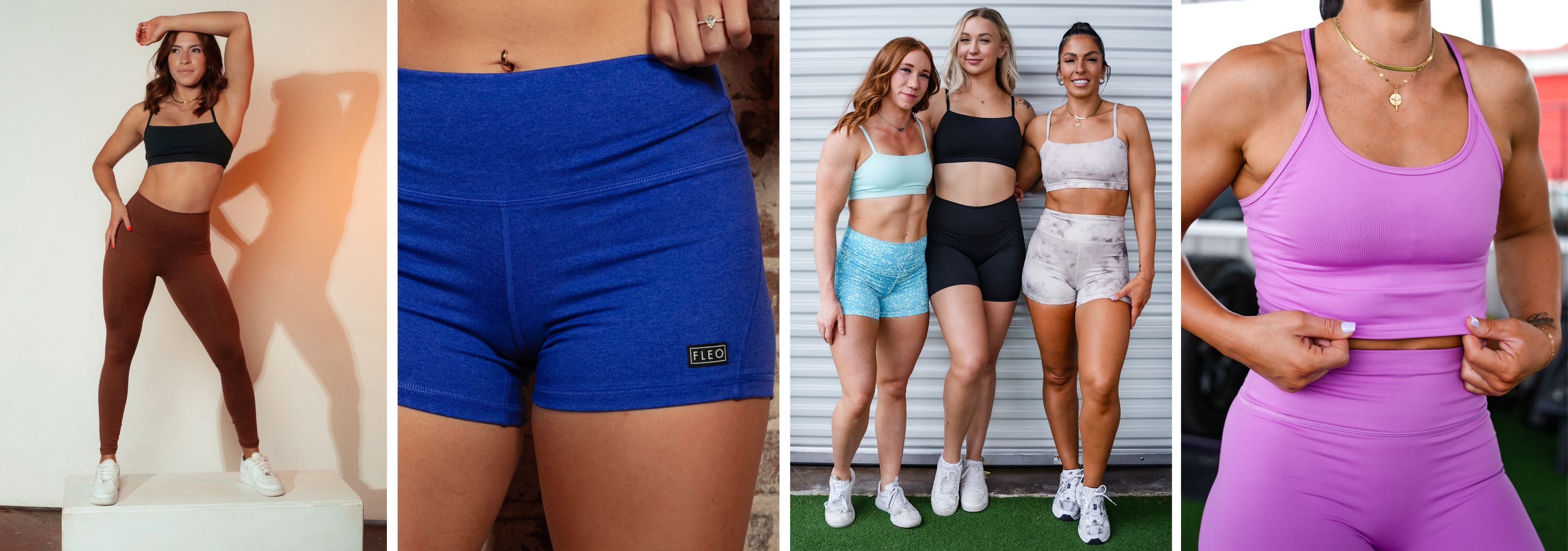 Fleo Workout Clotheswomen's Seamless Yoga Set - High Waist Leggings & Crop  Top Gym Tracksuit