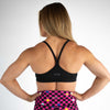 Heather Black Racerback Sports Bra - Cami