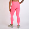 Heather Electric Pink No Front Seam Legging 7/8 25" - Charge