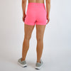 Heather Electric Pink High Rise Spandex Shorts