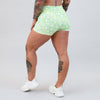 Shamrock Shake Mid Rise Contour Training Shorts For Women