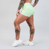 Shamrock Shake Mid Rise Contour Training Shorts For Women