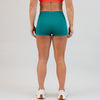 Storm Rib Mid Rise Contour Training Shorts For Women