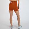 Copper Kissed High Rise Spandex Shorts