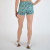 Madison Leopard Midrise Contour Athletic Shorts