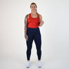 Classic Navy Leggings - El Toro in Bounce by FLEO