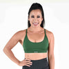 Racerback Sports Bra - Cami in Deep Jade