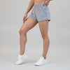 High Rise Keep Up Shorts - Alloy