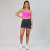 Asphalt High Rise Spandex Shorts