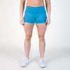 Tahitian Tide Mid Rise Contour Training Shorts For Women