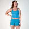 Tahitian Blue Tide Crop Tank - Switch Up