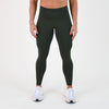 Kombu Green Super High Leggings - Bounce Fabric