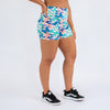 Butterfly Bliss High Rise Spandex Shorts