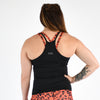 Black Full Length Workout Tank - Switch Up