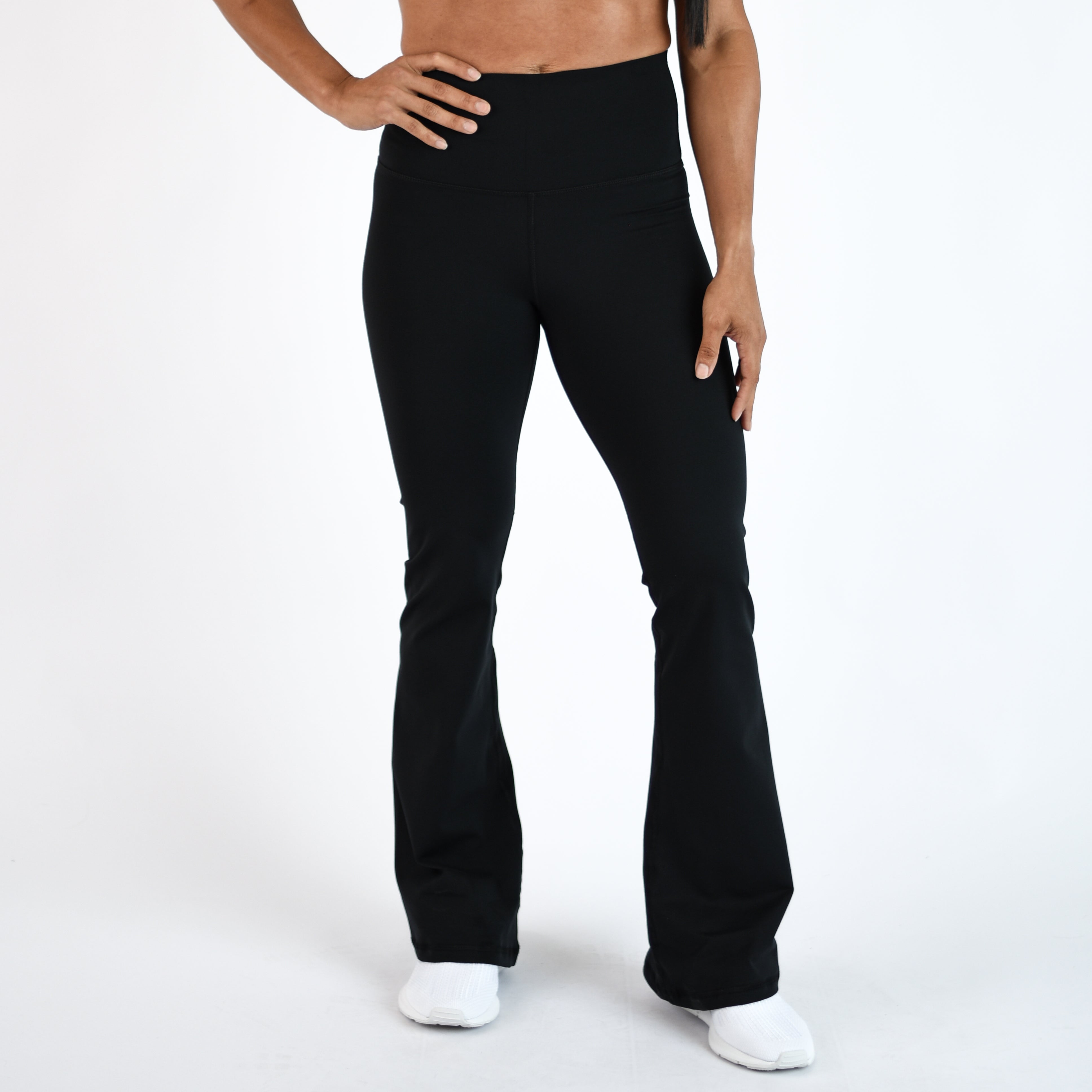 Super High Waist Flared Leggings - Flared Yoga Pants – FUNKY