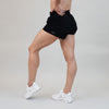 High Rise Keep Up Shorts - Black