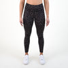 Leopard Chive Contoured Workout Legging - Go Go - Curved High Rise