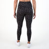 Leopard Chive Contoured Workout Legging - Go Go - Curved High Rise