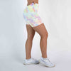 Daisy No Front Seam High Rise Spandex Shorts