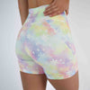 Daisy No Front Seam High Rise Spandex Shorts