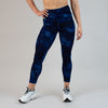 Blue Ribbed Legging 7/8 25" - El Toro