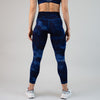 Blue Ribbed Legging 7/8 25" - El Toro