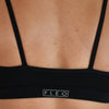 Black Strappy Back Sports Bra - Diana 