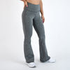 Heather Asphalt Gray Flare Legging - High Rise