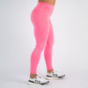 Heather Electric Pink Full Length Tall Legging 28" - El Toro