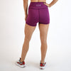Heather Festival Fuchsia High Rise Spandex Shorts