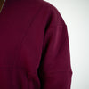 Maroon Fleece Half Zip