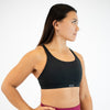 Heather Black Sports Bra - Isla 