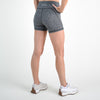 Heather Gray High Rise Spandex Shorts