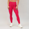 Heather Neon Punch Leopard Legging 7/8 25" - El Toro