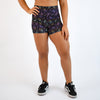 Moon Holographic High Rise Spandex Shorts