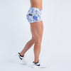 Heather Vapor Low Rise Contour Spandex Shorts