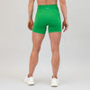 Kelly Green No Front Seam High Rise Spandex Shorts