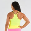 Neon Yellow Full Length Workout Tank - Switch Up