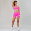 X Back Sports Bra - Neon Pink - Chloe