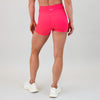 Neon Punch No Front Seam High Rise Spandex Shorts