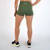 Bronze Green True High Rise Original Spandex Shorts