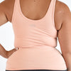 Low Back Tank - Heather Peach Nectar Breeze